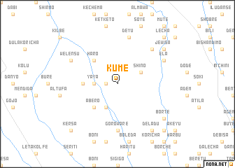 map of Kumē