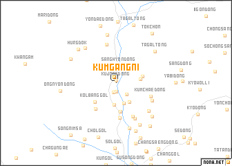 map of Kŭmgang-ni