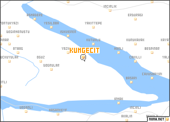 map of Kumgeçit