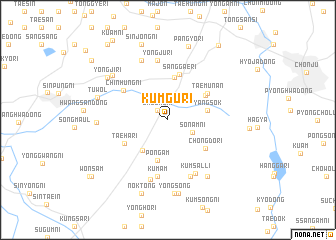 map of Kŭmgu-ri