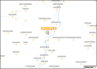 map of Kŭmgu-ri