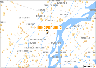 map of Kumhārānwāla