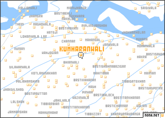 map of Kumhārānwāli