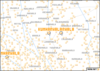 map of Kumhārwāla