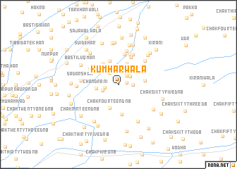 map of Kumhārwāla