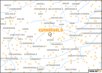 map of Kumharwāla