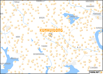 map of Kŭmhŭi-dong