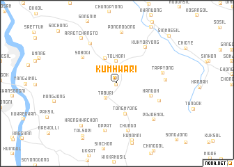 map of Kŭmhwa-ri