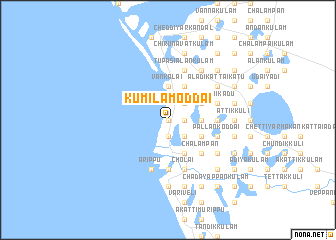 map of Kumilamoddai