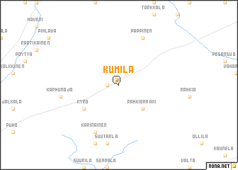 map of Kumila