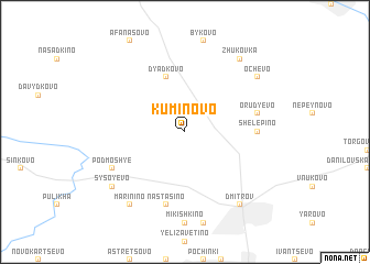map of Kuminovo