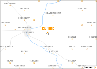 map of Kumino