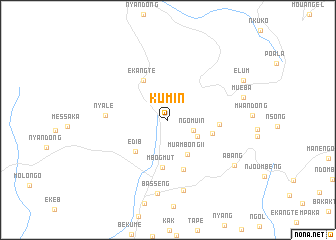 map of Kumin