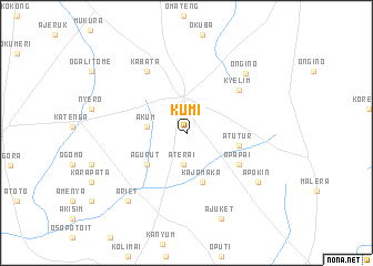 map of Kumi