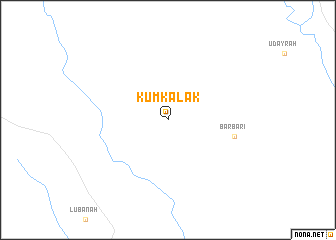 map of Kum Kalak