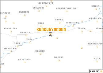 map of Kumkudyanova