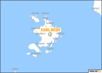 map of Kumlakor