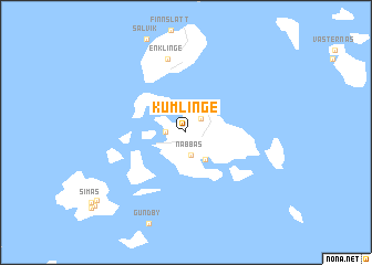 map of Kumlinge