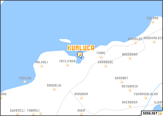 map of Kumluca