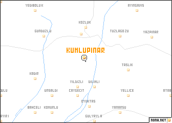 map of Kumlupınar