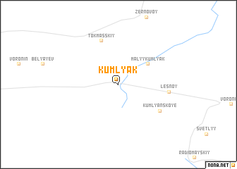 map of Kumlyak