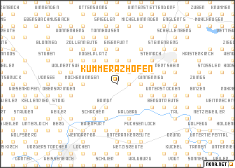 map of Kümmerazhofen