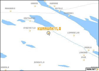 map of Kummunkylä