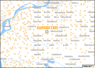 map of Kŭmnaktari