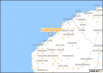 map of Kŭmnŭng-ni