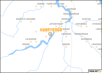 map of Kumnyen Ga