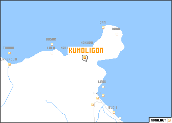 map of Kumoligon