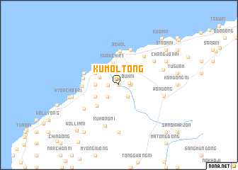 map of Kumol-tong