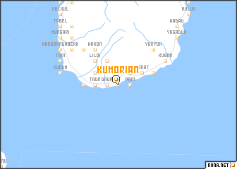 map of Kumorian