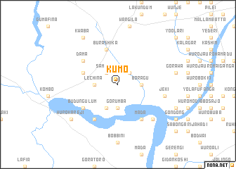 map of Kumo