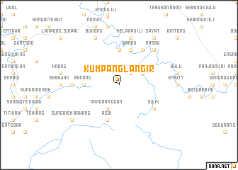map of Kumpang Langir