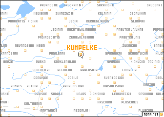 map of Kumpelkė