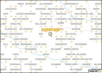 map of Kumpfhof