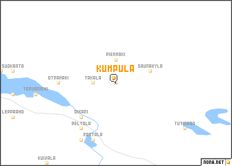 map of Kumpula