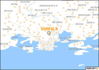 map of Kumpula