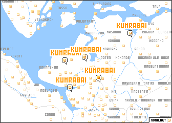 map of Kumrabai
