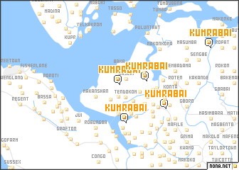 map of Kumrabai
