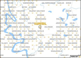 map of Kumrāil