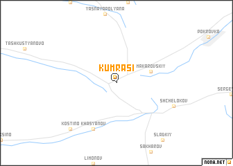 map of Kumrasi