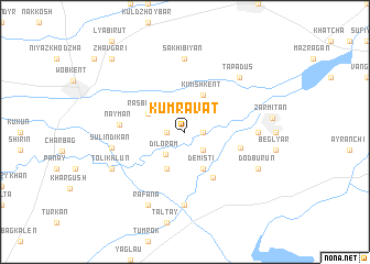 map of Kum-Ravat