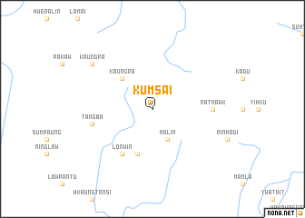 map of Kumsai