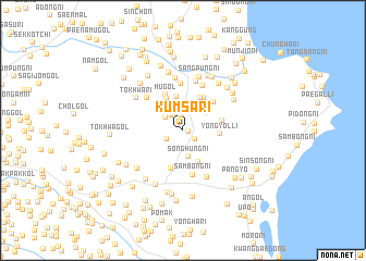 map of Kumsa-ri