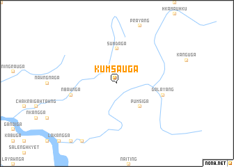 map of Kumsau Ga