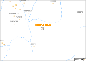 map of Kumsenga