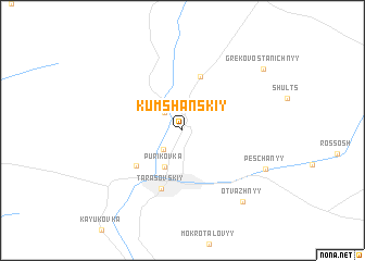 map of Kumshanskiy