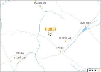 map of Kumsi
